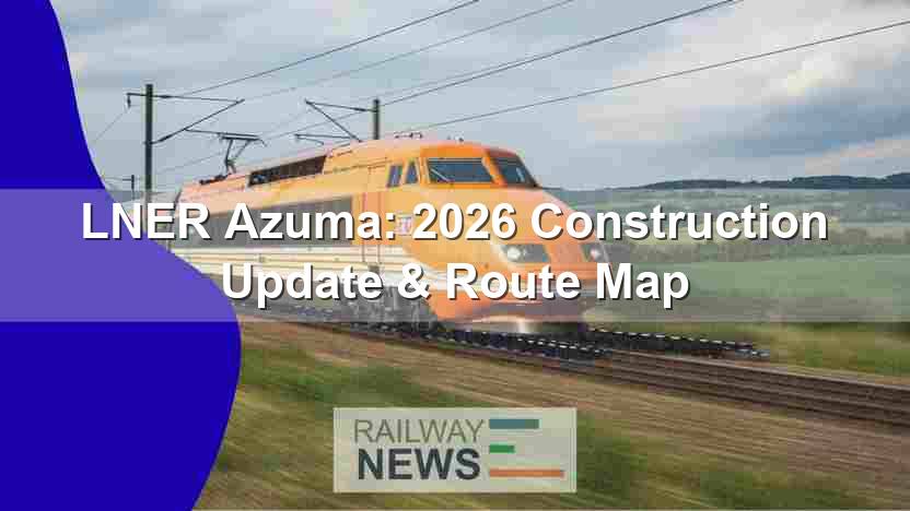 LNER Azuma: 2026 Construction Update & Route Map