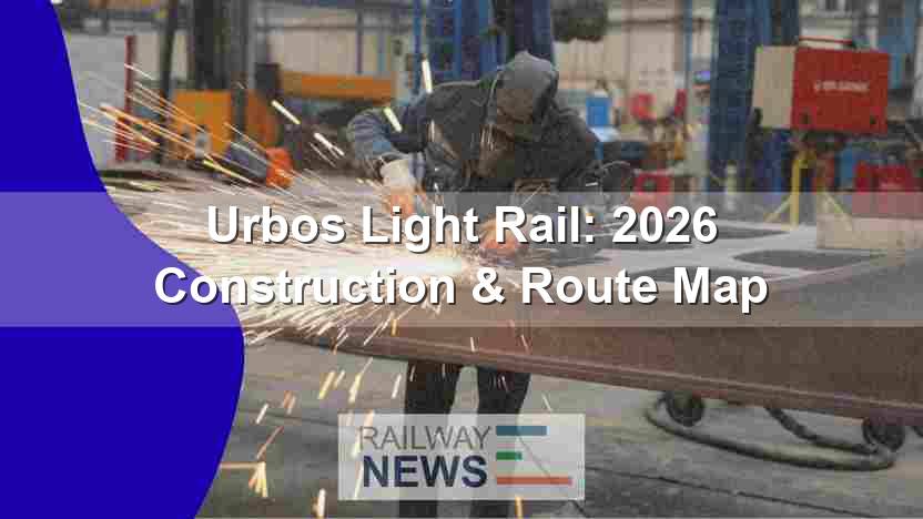 Urbos Light Rail: 2026 Construction & Route Map