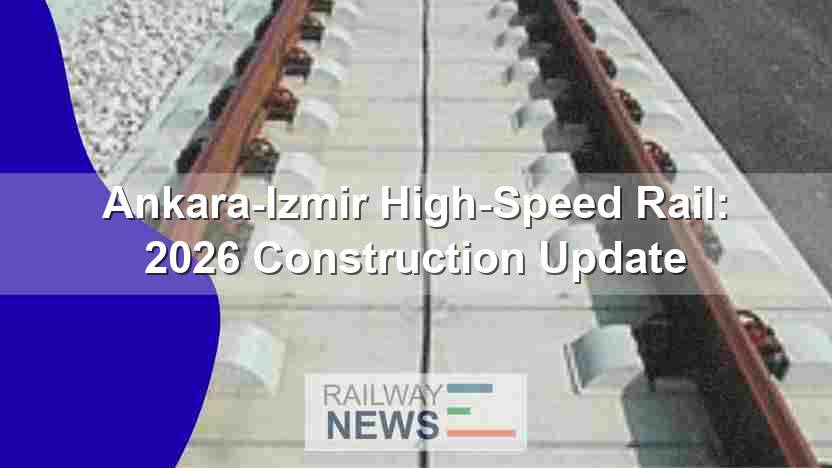 Ankara-Izmir High-Speed Rail: 2026 Construction Update