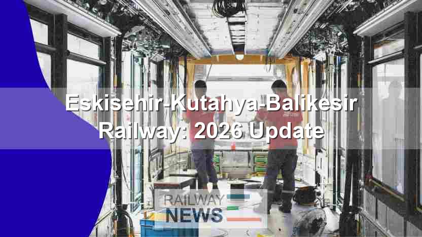 Eskisehir-Kutahya-Balikesir Railway: 2026 Update