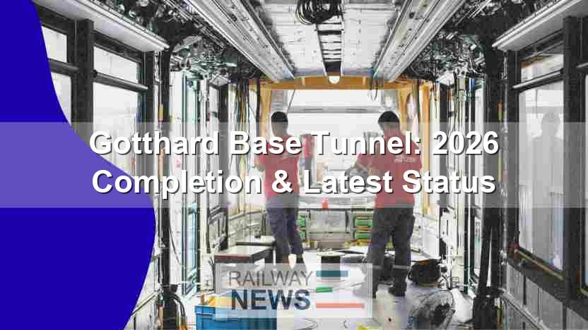 Gotthard Base Tunnel: 2026 Completion & Latest Status