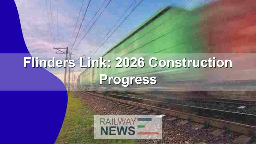 Flinders Link: 2026 Construction Progress