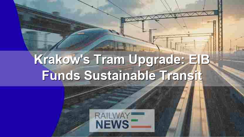 Krakow’s Tram Upgrade: EIB Funds Sustainable Transit