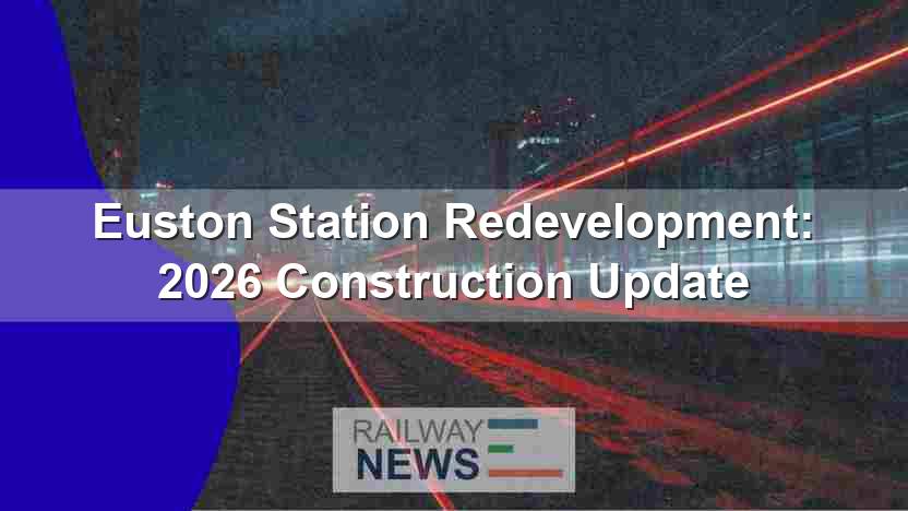 Euston Station Redevelopment: 2026 Construction Update