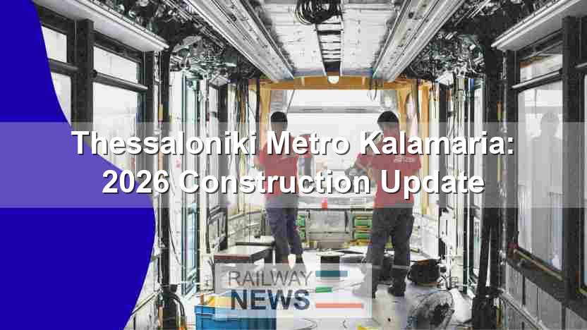 Thessaloniki Metro Kalamaria: 2026 Construction Update