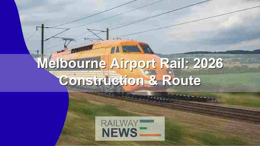 Melbourne Airport Rail: 2026 Construction & Route