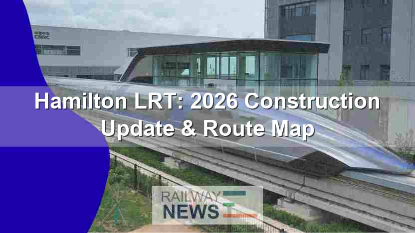 Hamilton LRT: 2026 Construction Update & Route Map