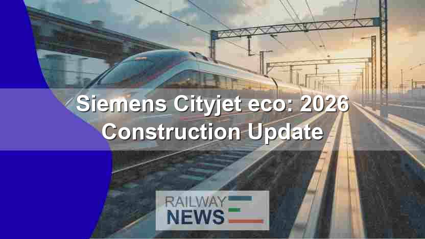 Siemens Cityjet eco: 2026 Construction Update