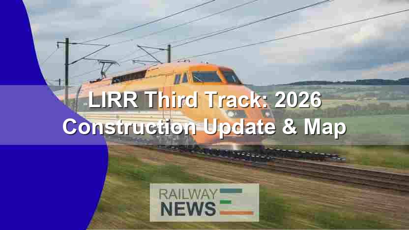 LIRR Third Track: 2026 Construction Update & Map