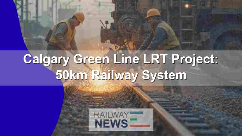 Calgary Green Line LRT Project: 50km Railway System