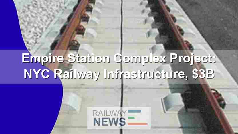 Empire Station Complex Project: NYC Railway Infrastructure, $3B