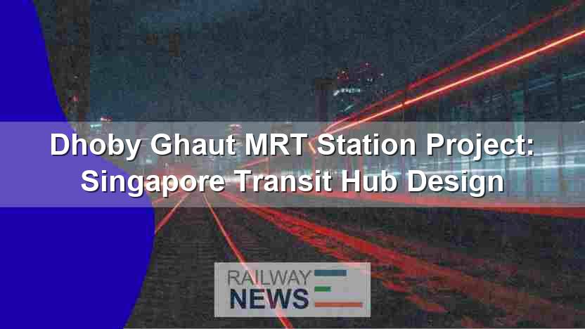 Dhoby Ghaut MRT Station Project: Singapore Transit Hub Design