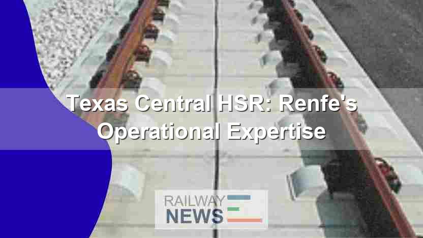 Texas Central HSR: Renfe’s Operational Expertise
