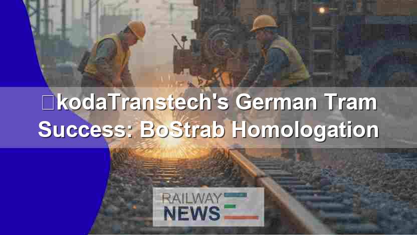ŠkodaTranstech’s German Tram Success: BoStrab Homologation