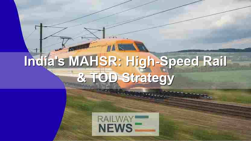 India’s MAHSR: High-Speed Rail & TOD Strategy
