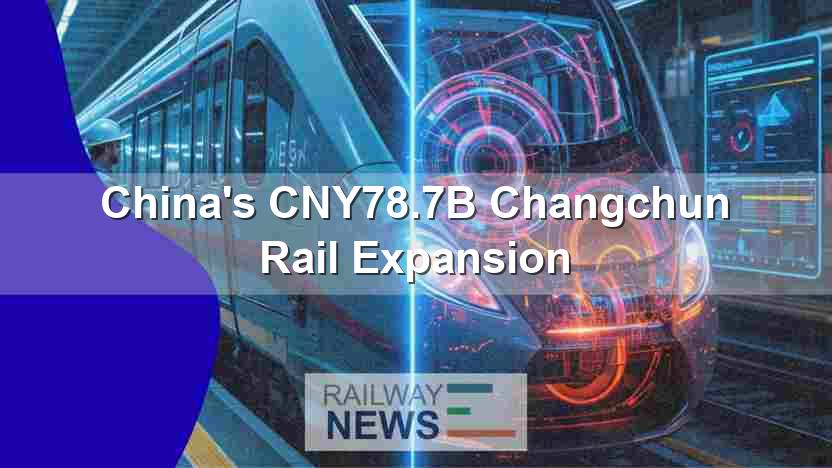 China’s CNY78.7B Changchun Rail Expansion