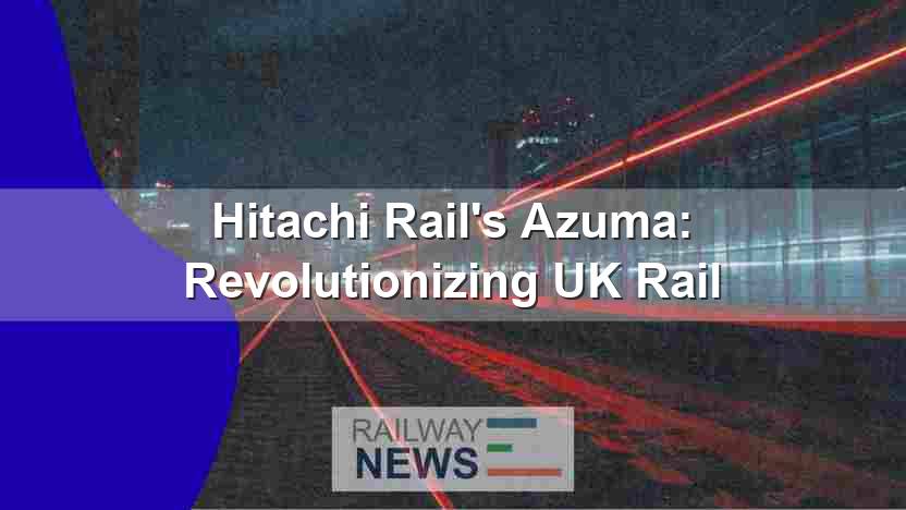 Hitachi Rail’s Azuma: Revolutionizing UK Rail