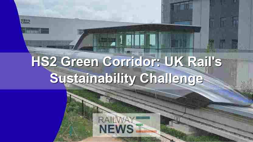 HS2 Green Corridor: UK Rail’s Sustainability Challenge