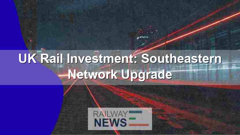 UK Rail Investment: Southeastern Network Upgrade