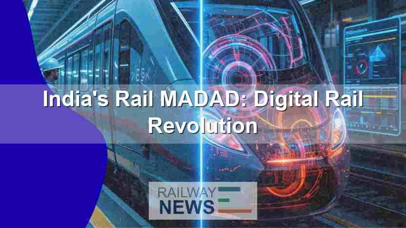 India’s Rail MADAD: Digital Rail Revolution