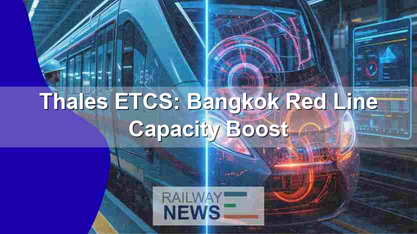 Thales ETCS: Bangkok Red Line Capacity Boost