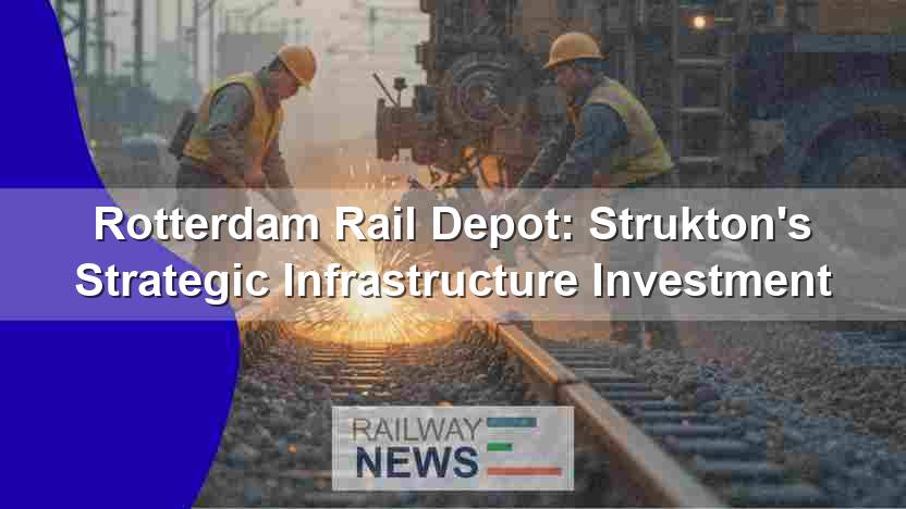 Rotterdam Rail Depot: Strukton’s Strategic Infrastructure Investment
