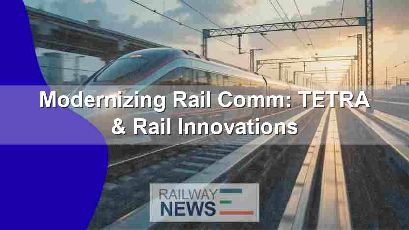 Modernizing Rail Comm: TETRA & Rail Innovations