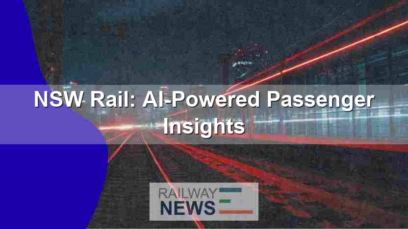 NSW Rail: AI-Powered Passenger Insights