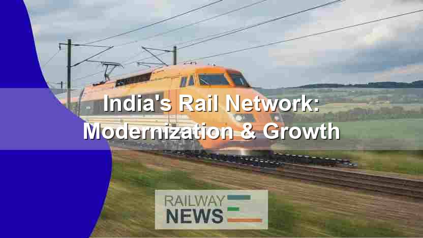 India’s Rail Network: Modernization & Growth