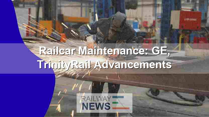 Railcar Maintenance:  GE, TrinityRail Advancements
