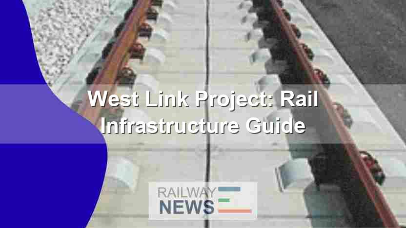 West Link Project: Rail Infrastructure Guide