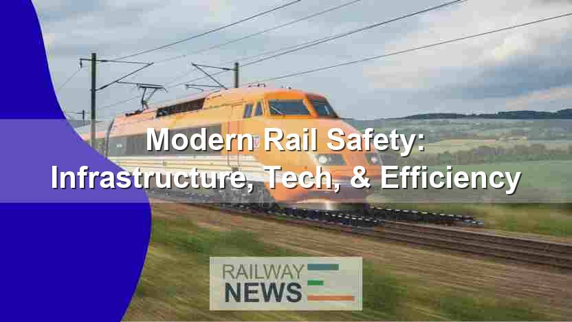 Modern Rail Safety:  Infrastructure, Tech, & Efficiency