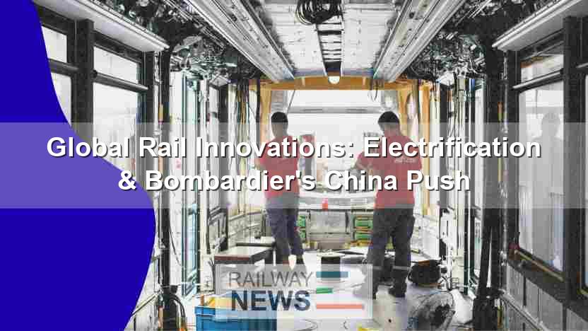 Global Rail Innovations:  Electrification & Bombardier’s China Push