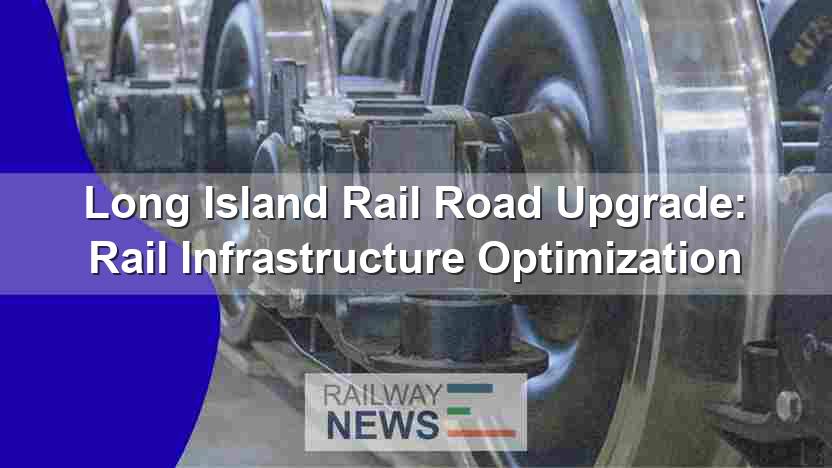 Long Island Rail Road Upgrade: Rail Infrastructure Optimization