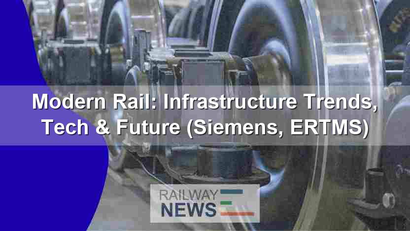 Modern Rail: Infrastructure Trends, Tech & Future (Siemens, ERTMS)