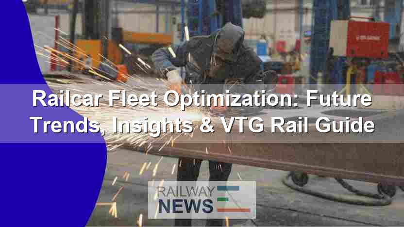 Railcar Fleet Optimization: Future Trends, Insights & VTG Rail Guide