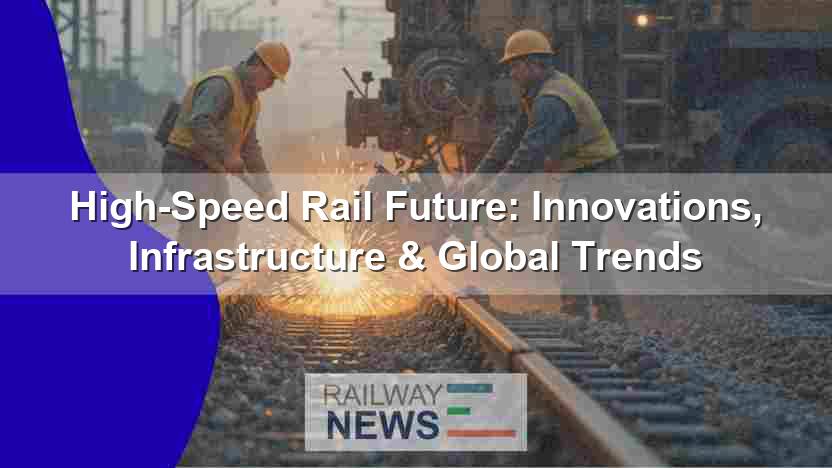 High-Speed Rail Future: Innovations, Infrastructure & Global Trends