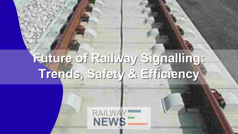 Future of Railway Signalling: Trends, Safety & Efficiency