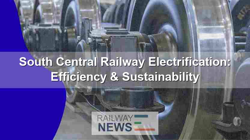 South Central Railway Electrification: Efficiency & Sustainability