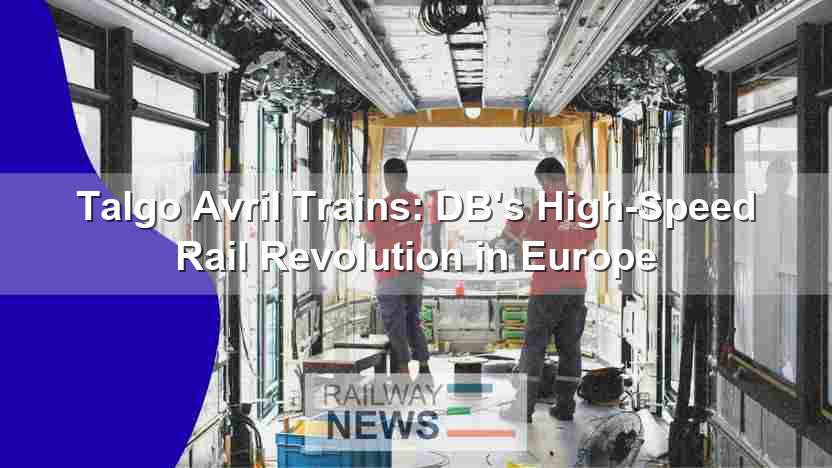 Talgo Avril Trains: DB’s High-Speed Rail Revolution in Europe