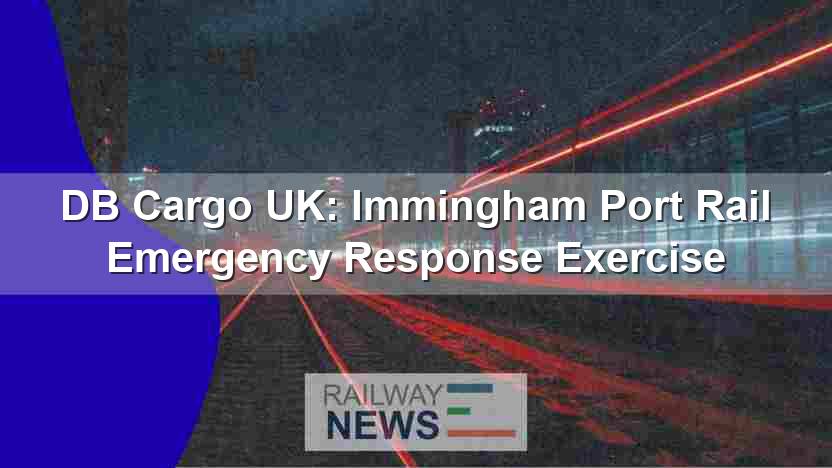 DB Cargo UK: Immingham Port Rail Emergency Response Exercise