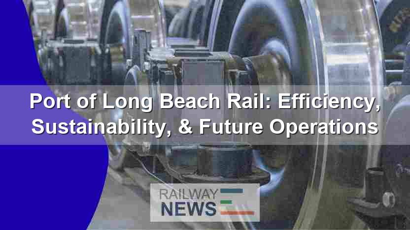 Port of Long Beach Pier B Rail Upgrade Streamlines Operations