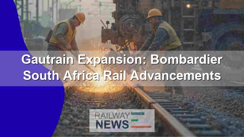 Gautrain Expansion: Bombardier South Africa Rail Advancements