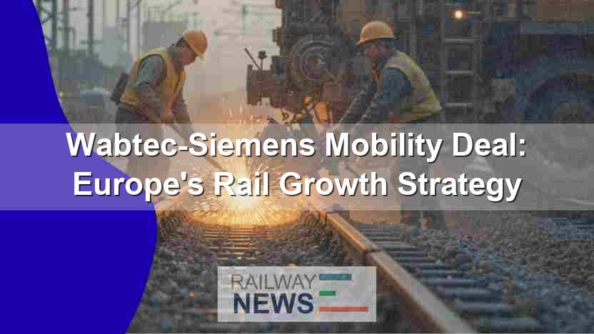 Wabtec-Siemens Mobility Deal: Europe’s Rail Growth Strategy