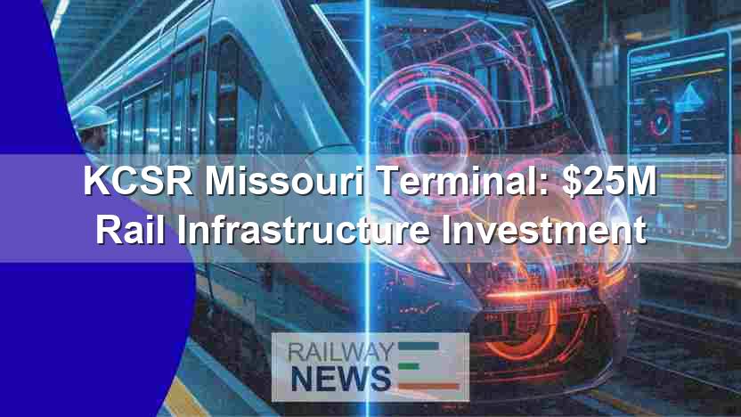 KCSR Missouri Terminal: $25M Rail Infrastructure Investment