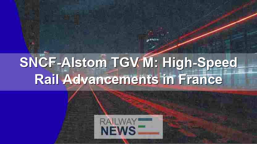SNCF-Alstom TGV M: High-Speed Rail Advancements in France