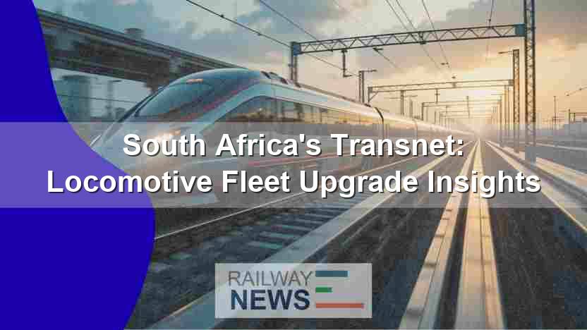 South Africa’s Transnet: Locomotive Fleet Upgrade Insights