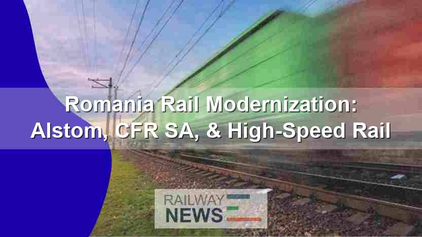 Romania Rail Modernization: Alstom, CFR SA, & High-Speed Rail