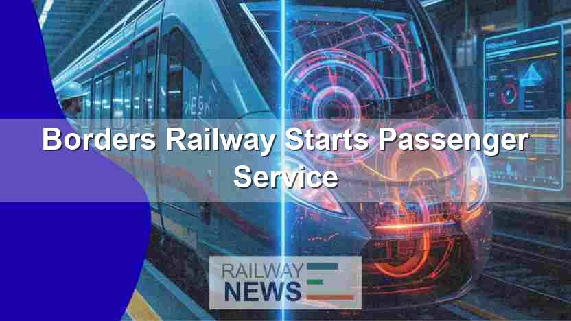 Borders Railway Starts Passenger Service