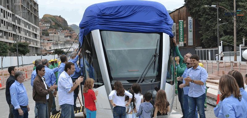 Alstom Delivered the First Citadis Tram for Rio de Janeiro